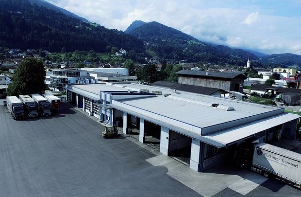 Fluckinger Transport warehouse in Volders in Tyrol